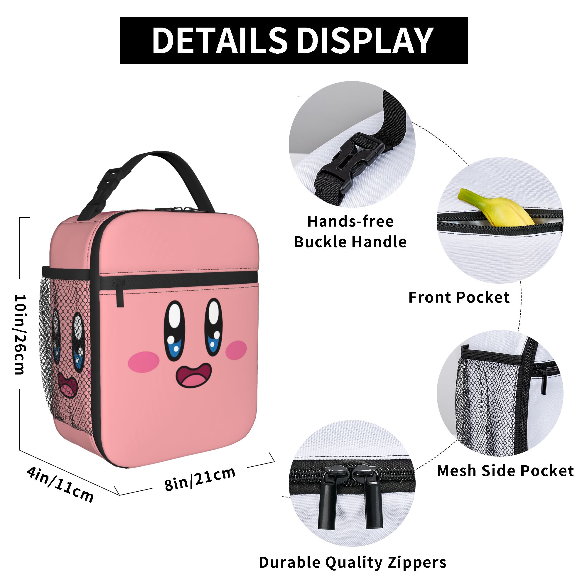 Custom K-Kirbys Resuable Lunch - Tech Accessories For Office review and price