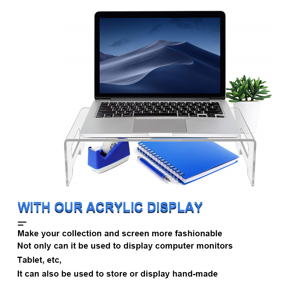 Laptop Stand Acrylic Premium M - Laptop Stand Bamboo review and price