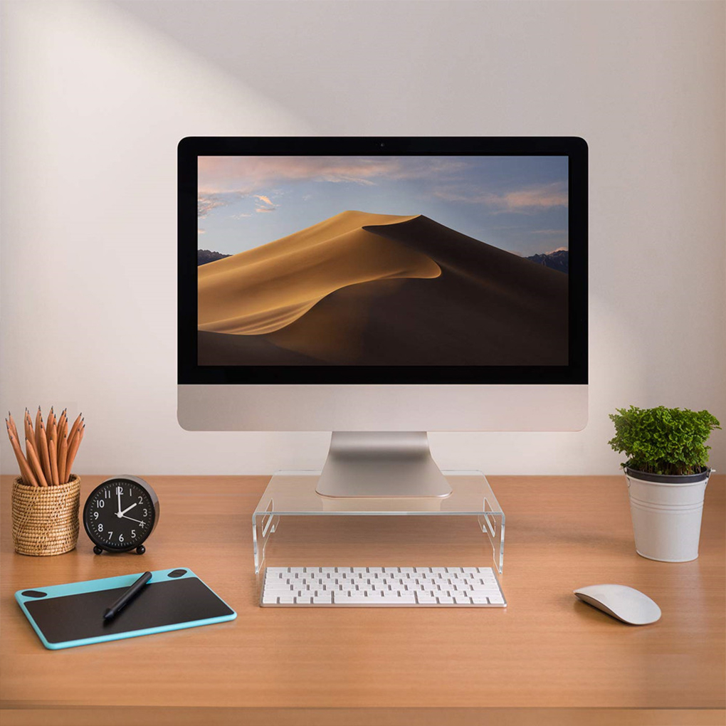 Laptop Stand Acrylic Premium M - Laptop Stand Bamboo review and price