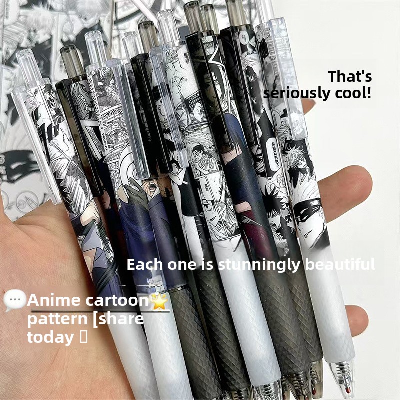Anime Naruto Gel Pen Cute Cart - Tech Accessories For Office review and price