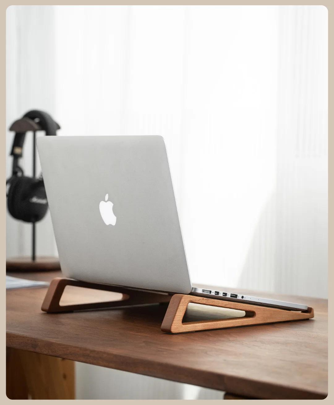 HeMu Walnut Wood Laptop Stand  - Laptop Stand Bamboo review and price