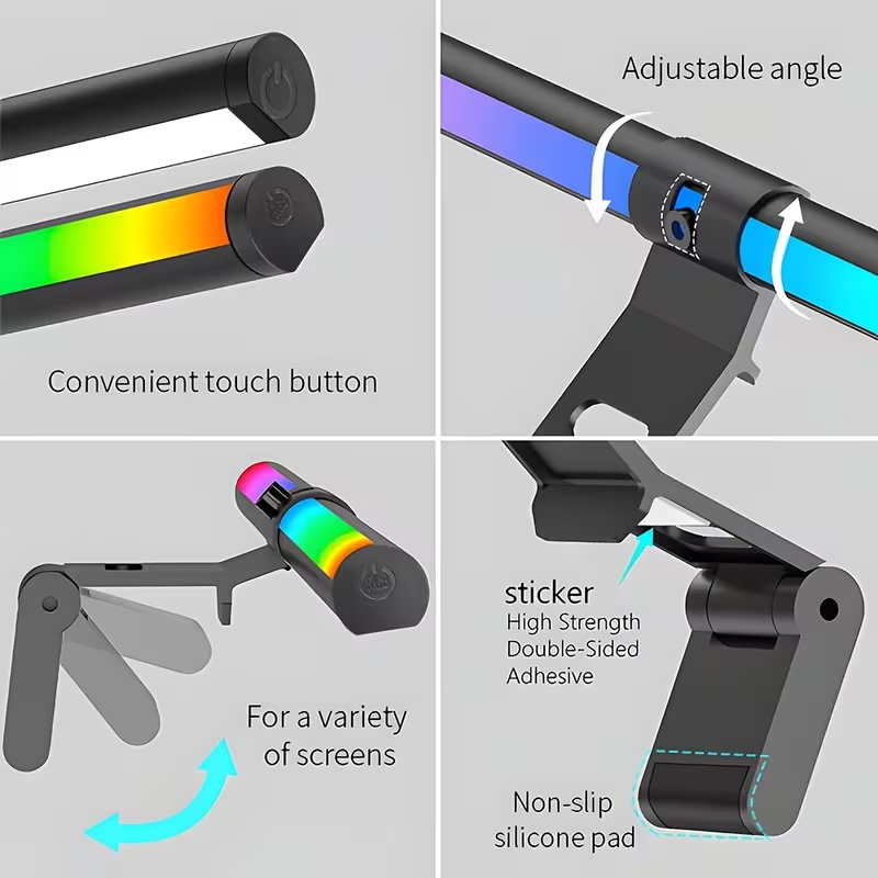 Monitor Light Bar RGB Lightbar - Tech Accessories For Desk review and price