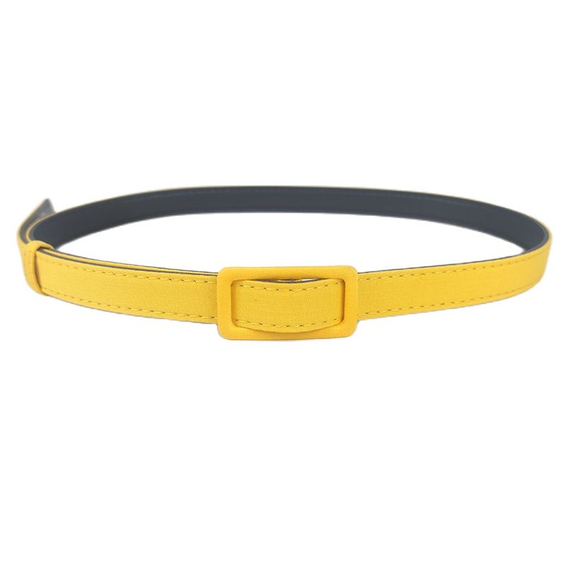 Simple Yellow Decorative Belt  - Tech Wear Accessories review and price