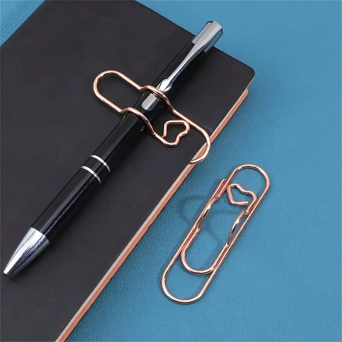 3Pcs Multi‑Color Metal Pen Cli - Tech Accessories For Office review and price