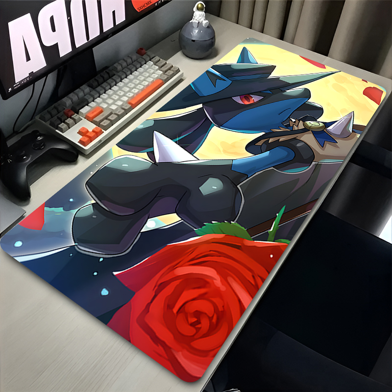 Mouse Pad Cool Anime P-pokemon - Tech Accessories For Desk review and price
