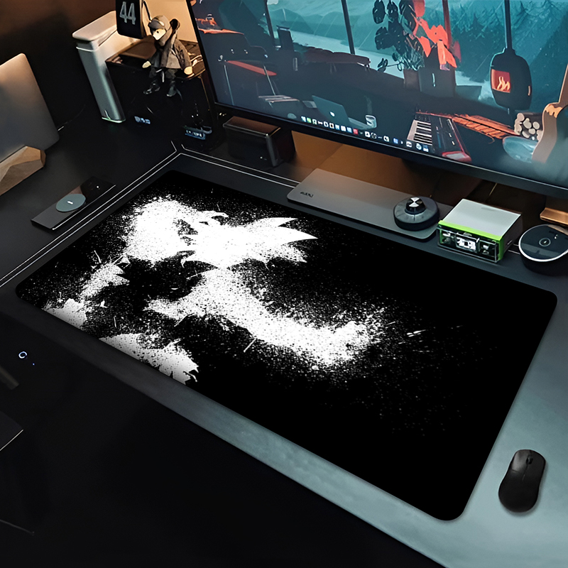 DBZ Black Anime Mouse Pad Drag - Tech Accessories For Desk review and price
