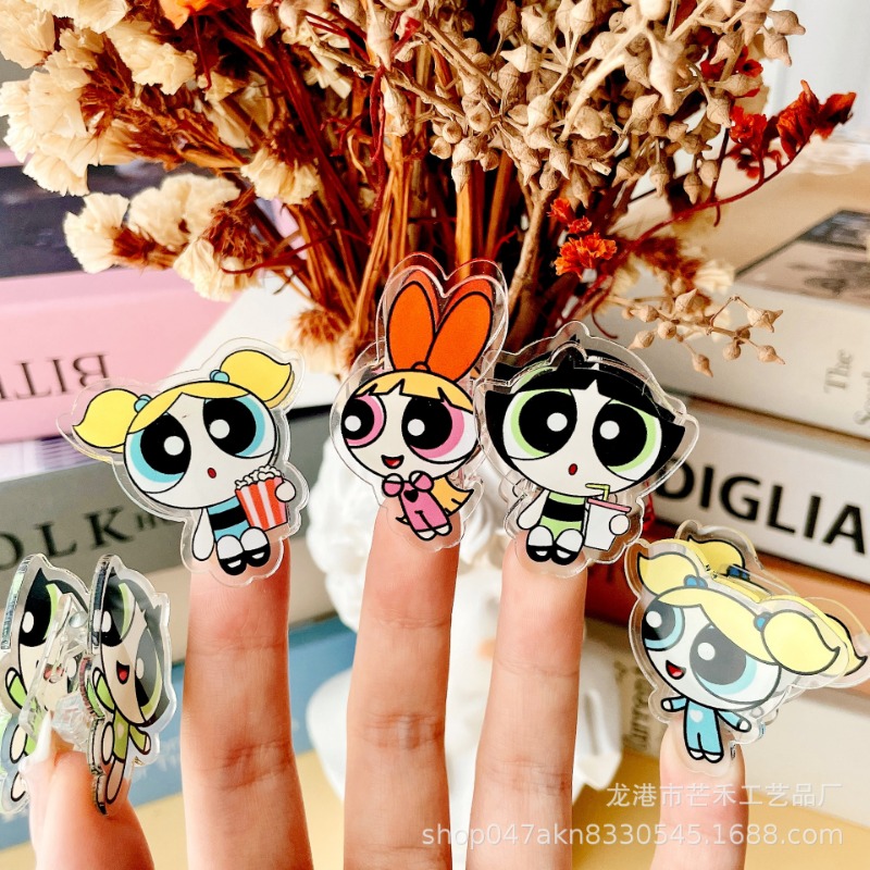 6PCS Kawaii The Powerpuffs Gir - Tech Accessories For Office review and price
