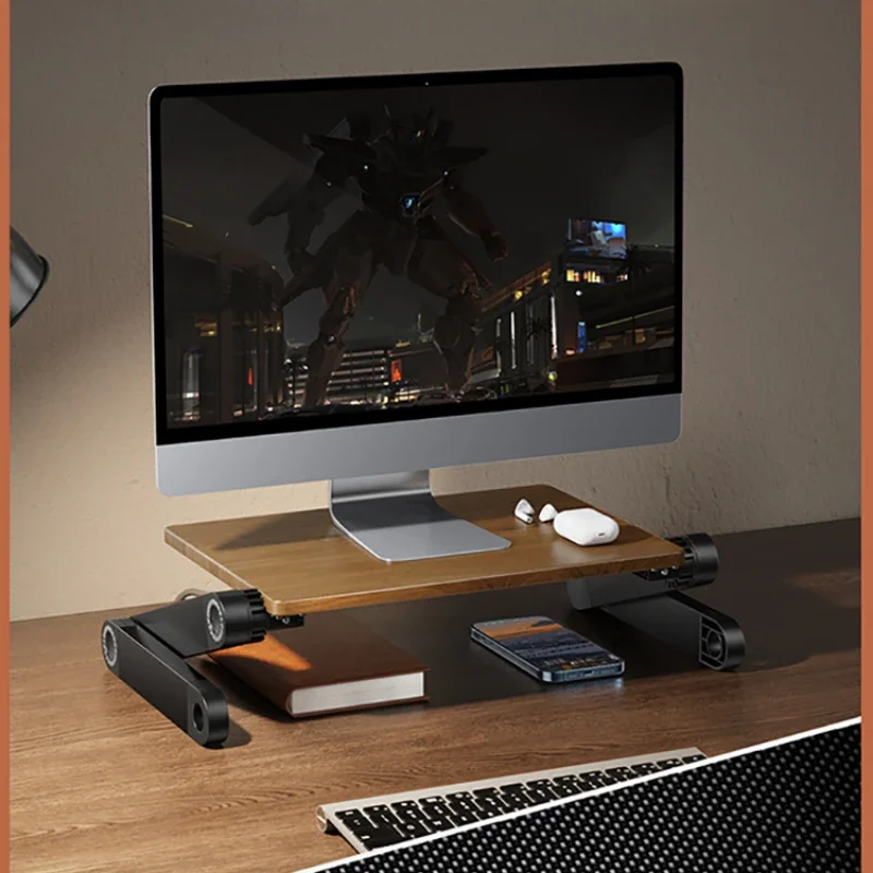 Solid Wood Laptop Height Stand - Laptop Stand Bamboo review and price