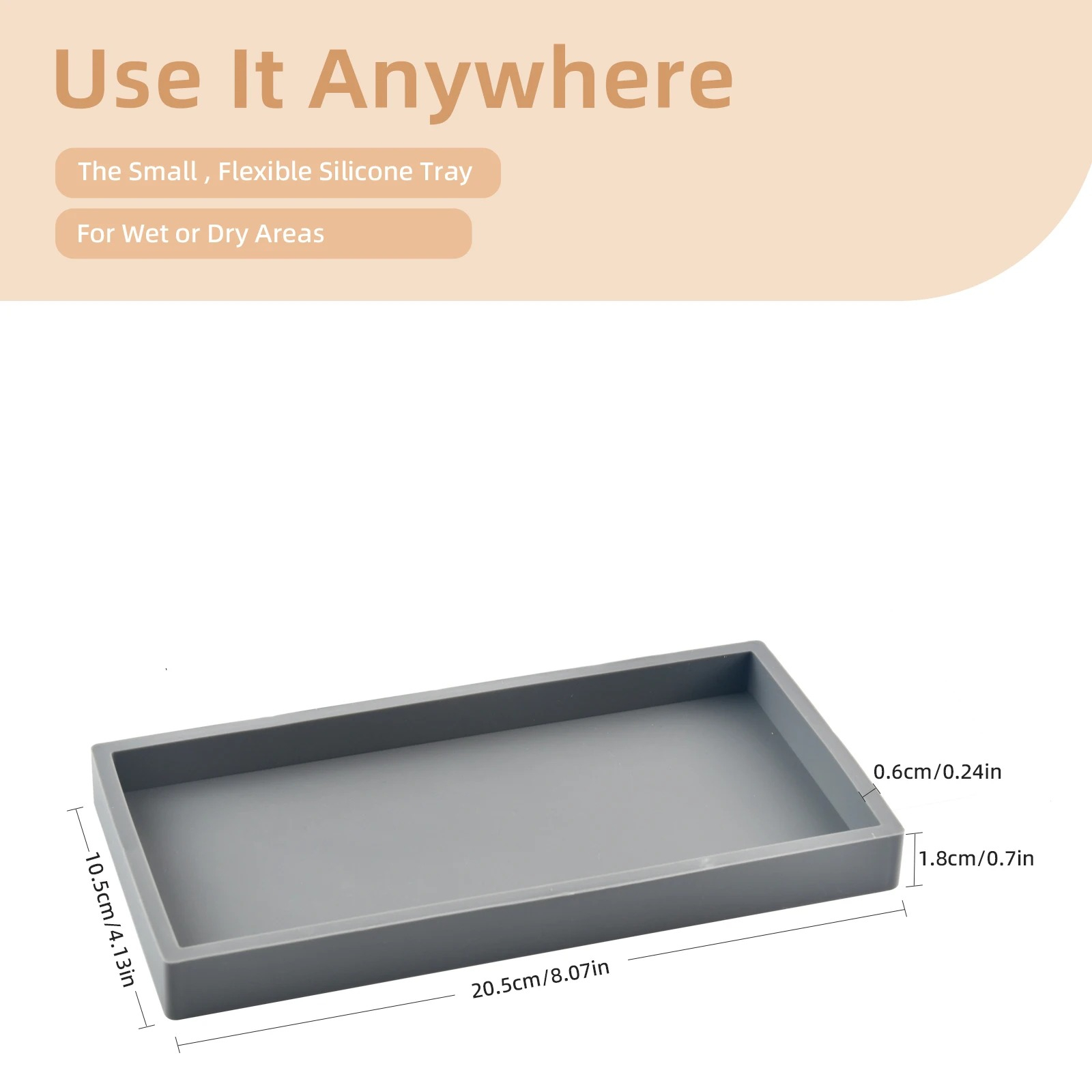 Multi-Purpose Silicone Desk Tr - Tech Accessories For Office review and price