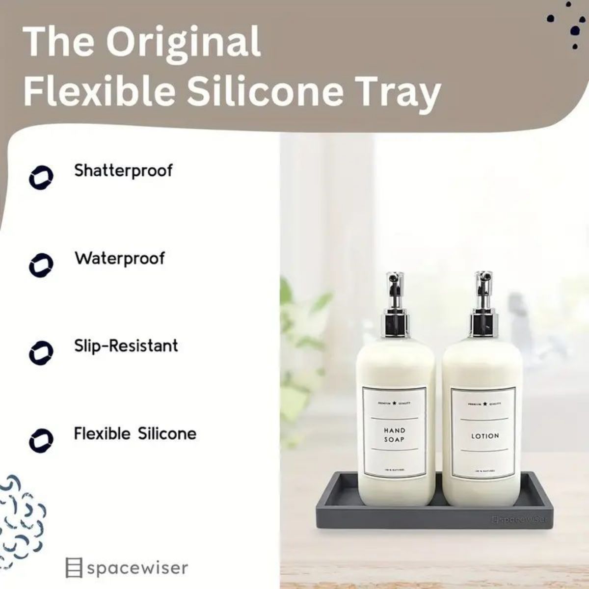 Multi-Purpose Silicone Desk Tr - Tech Accessories For Office review and price