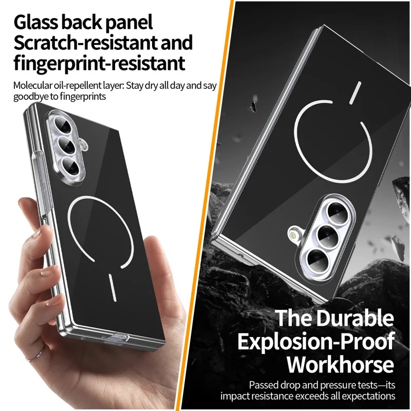 Glass Magnetic Folding Phone C - Tech Protect Accessories review and price