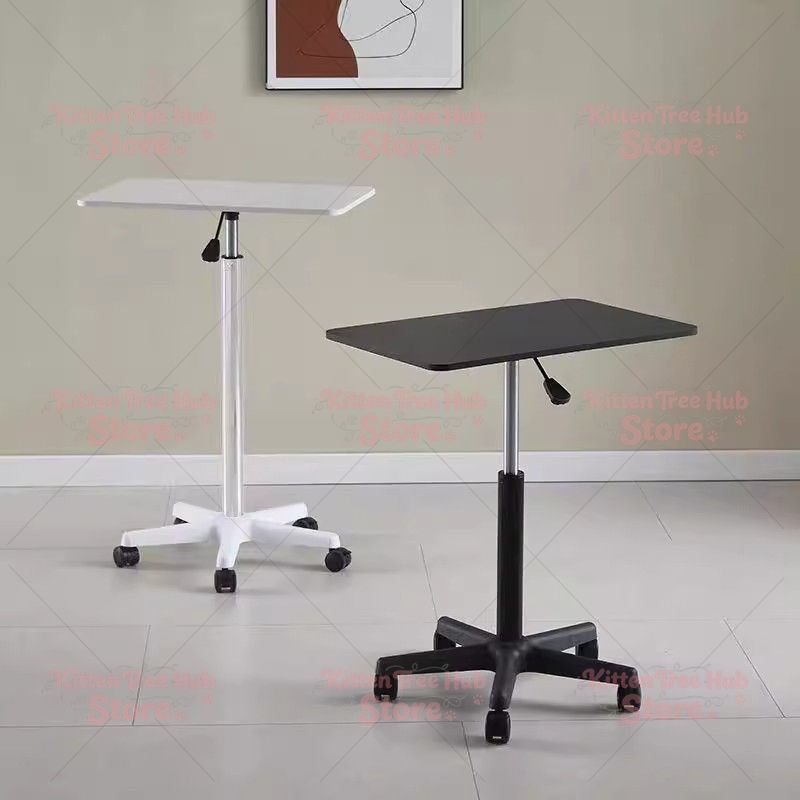 Mobile Height Adjustable Desk  - Laptop Stand Bamboo review and price