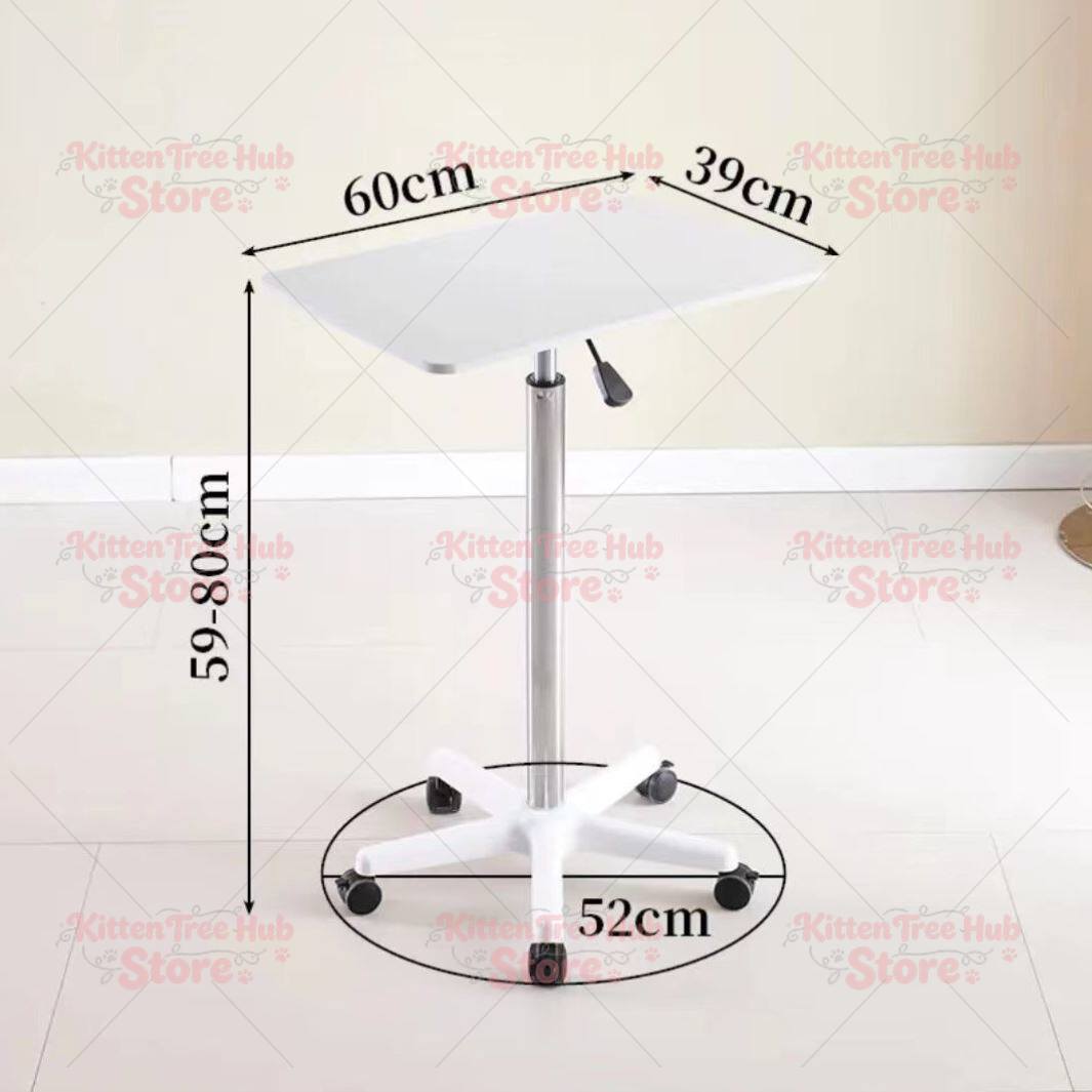 Mobile Height Adjustable Desk  - Laptop Stand Bamboo review and price