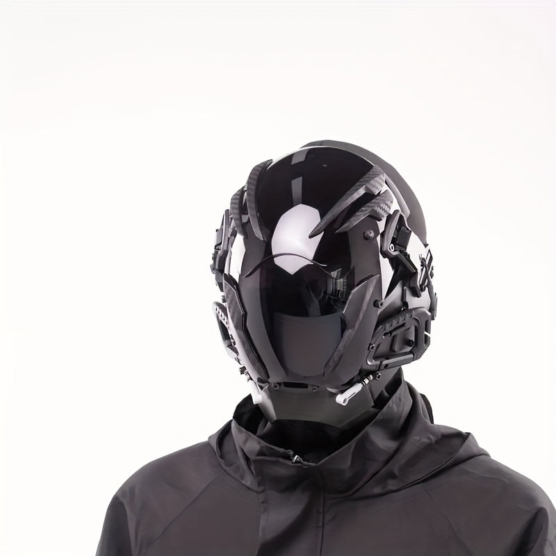 Cyberpunk Futuristic Mask, Pre - Tech Wear Accessories review and price