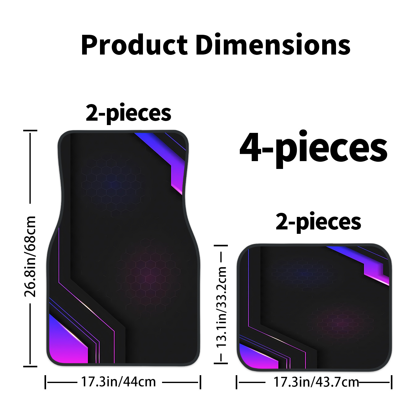 4pcs 2D High-Tech Geometric Pa - Tech Protect Accessories review and price