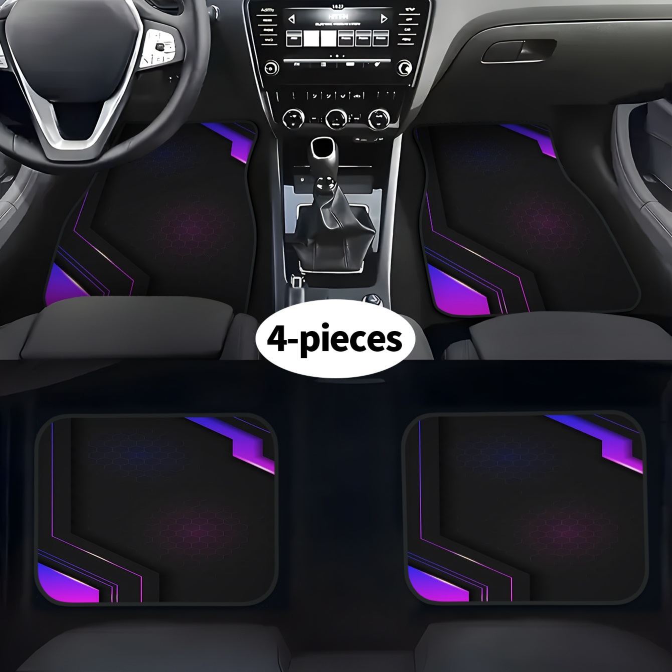 4pcs 2D High-Tech Geometric Pa - Tech Protect Accessories review and price