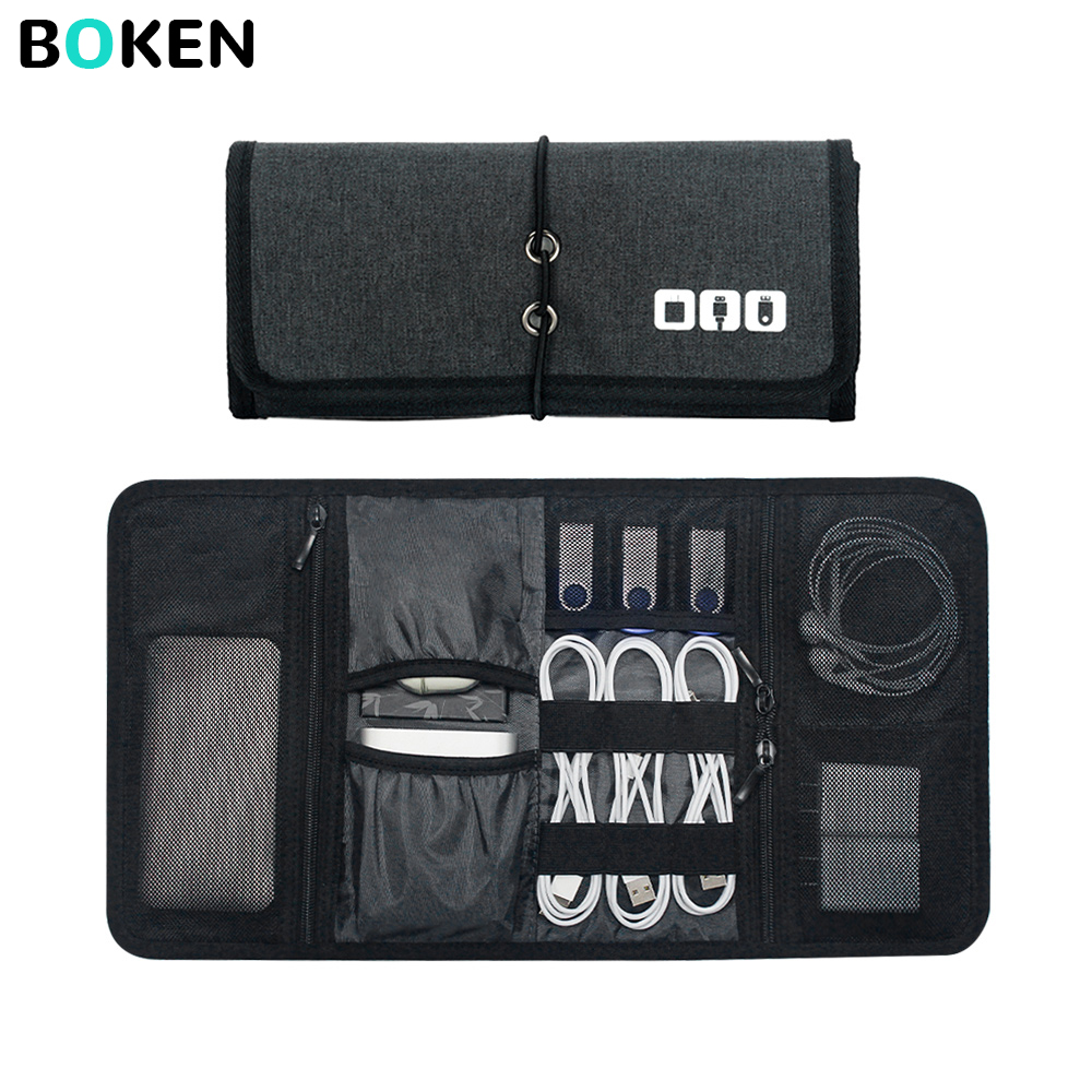 Tech Organizer Bag Cable Stora - Tech Accessories For Office review and price