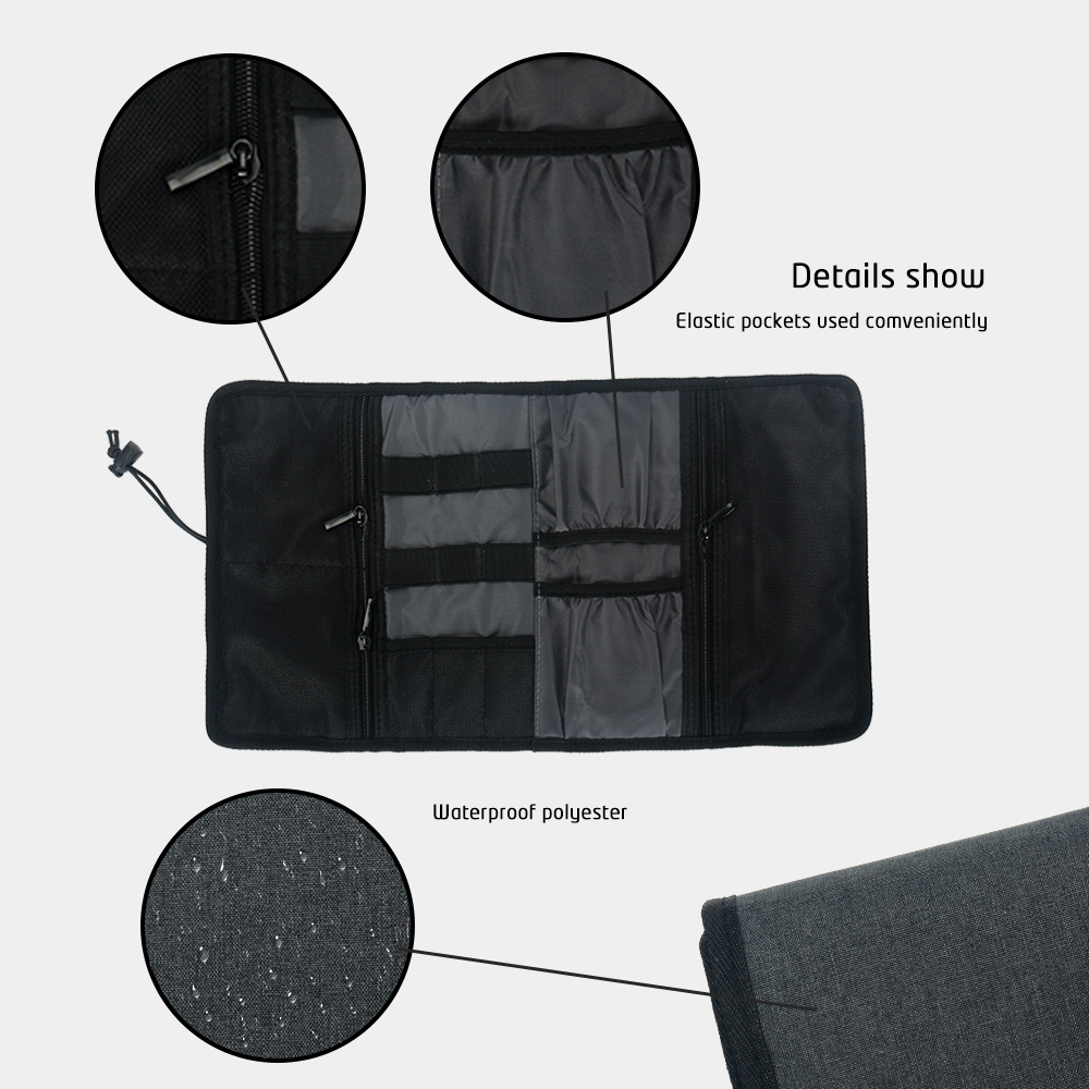 Tech Organizer Bag Cable Stora - Tech Accessories For Office review and price