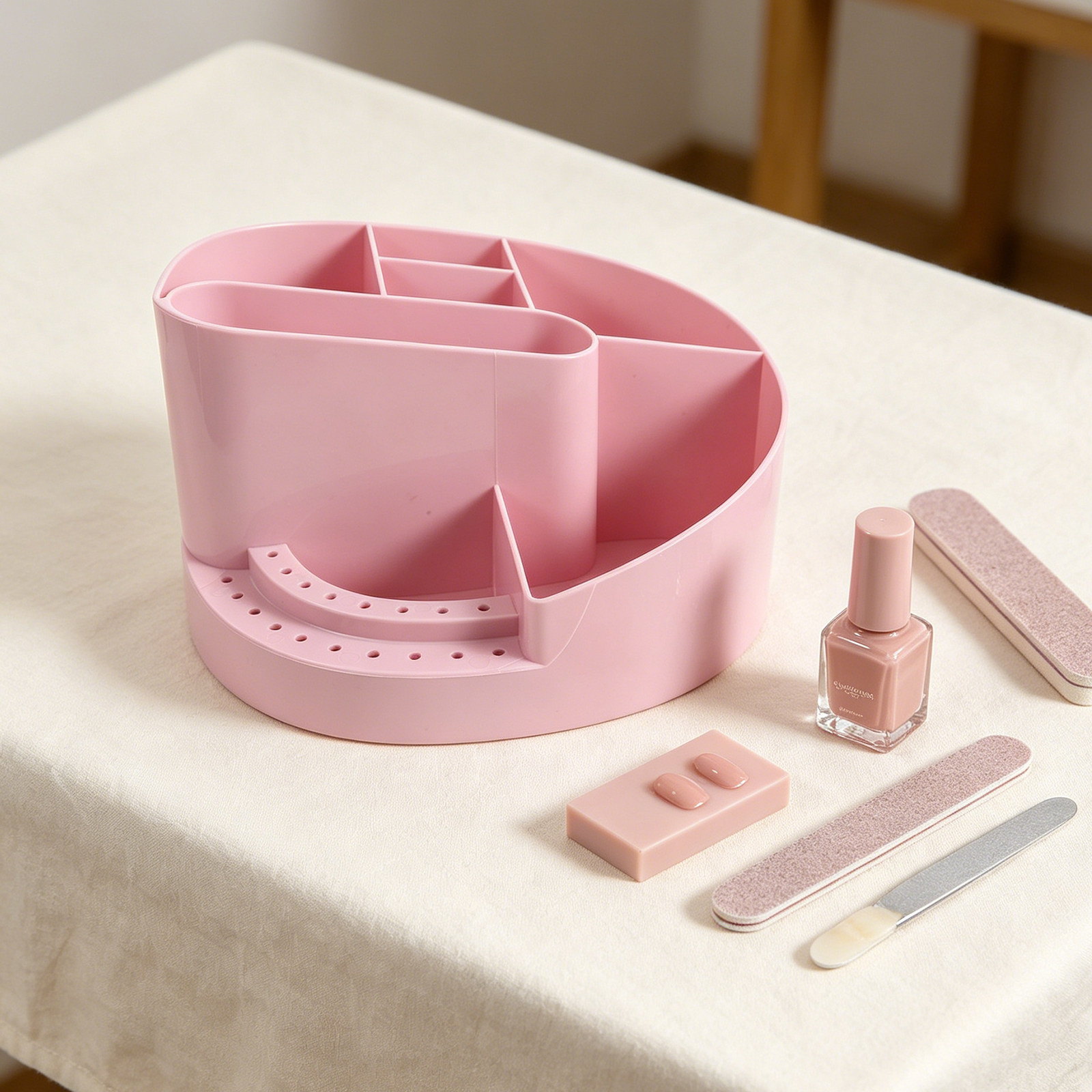 Nail Organizer Storage Box 7 C - Tech Accessories For Desk review and price