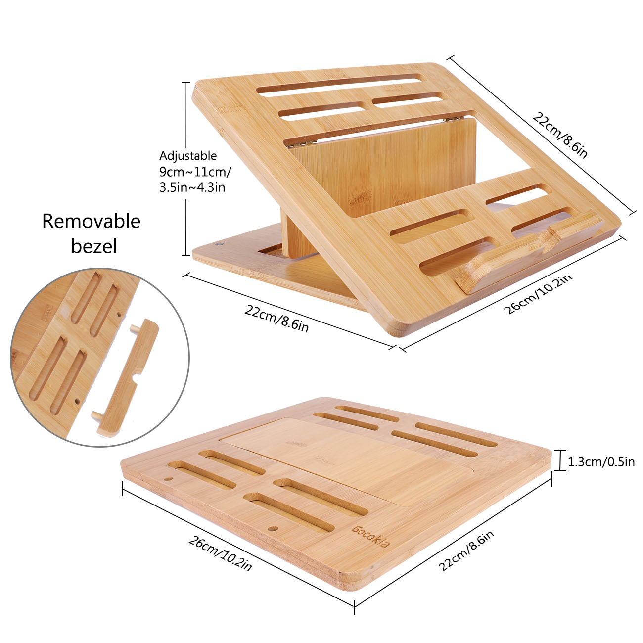 Bamboo Fodable Laptop Notebook - Laptop Stand Bamboo review and price