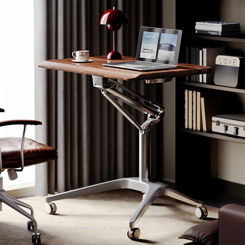 Pneumatic Standing Desk, Heigh - Laptop Stand Bamboo review and price