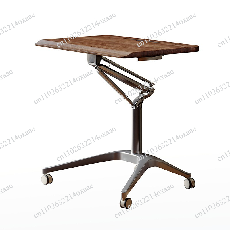 Pneumatic Standing Desk, Heigh - Laptop Stand Bamboo review and price