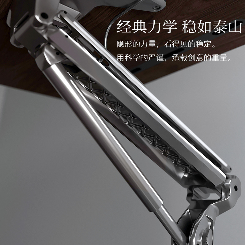 Pneumatic Standing Desk, Heigh - Laptop Stand Bamboo review and price